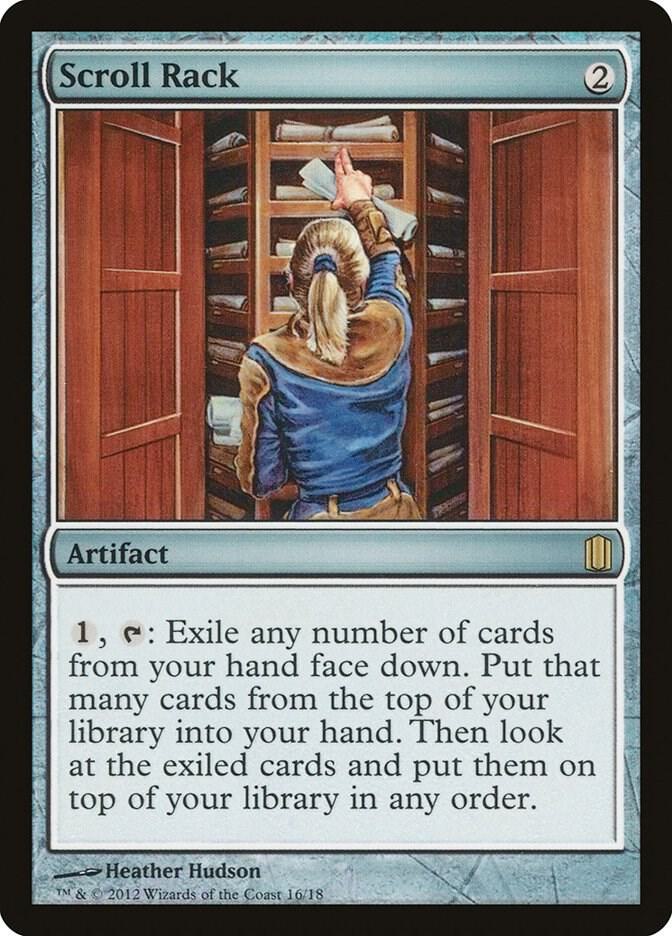 Scroll Rack 16 (Commander's Arsenal)  - Foil | Good Games Adelaide SA