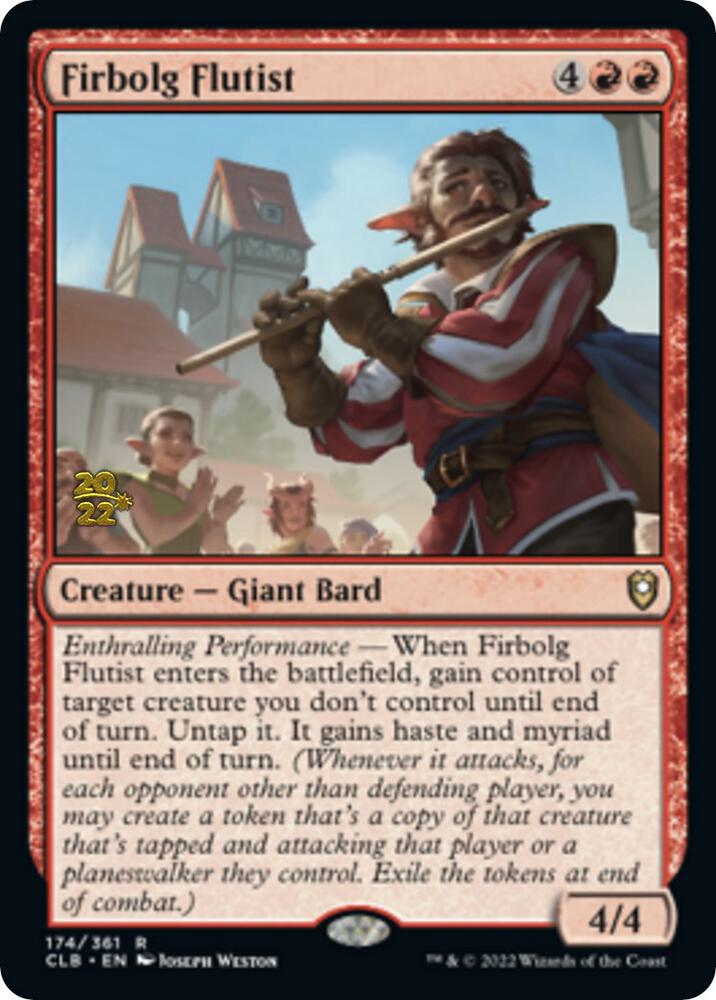 Firbolg Flutist 174 (Prerelease Cards)  - Foil | Good Games Adelaide SA