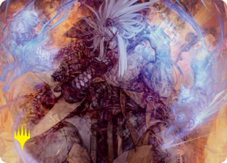 Satoru Umezawa 2 Art Card (Gold-Stamped Signature) [Kamigawa: Neon Dynasty Art Series] | Good Games Adelaide SA