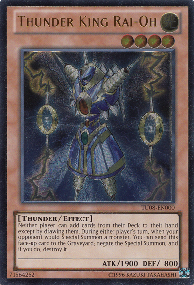 Thunder King Rai-Oh [TU08-EN000] Ultimate Rare | Good Games Adelaide SA