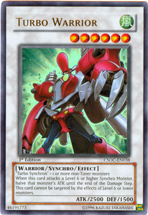Turbo Warrior [CSOC-EN038] Ultra Rare | Good Games Adelaide SA