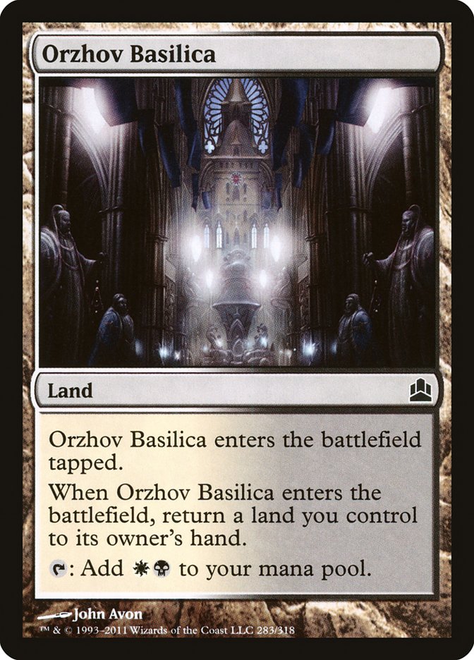 Orzhov Basilica [Commander 2011] | Good Games Adelaide SA