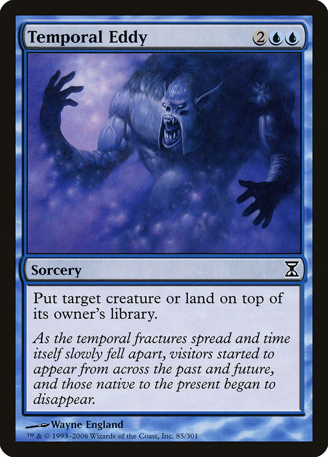 Temporal Eddy 85 (Time Spiral)  - Foil | Good Games Adelaide SA