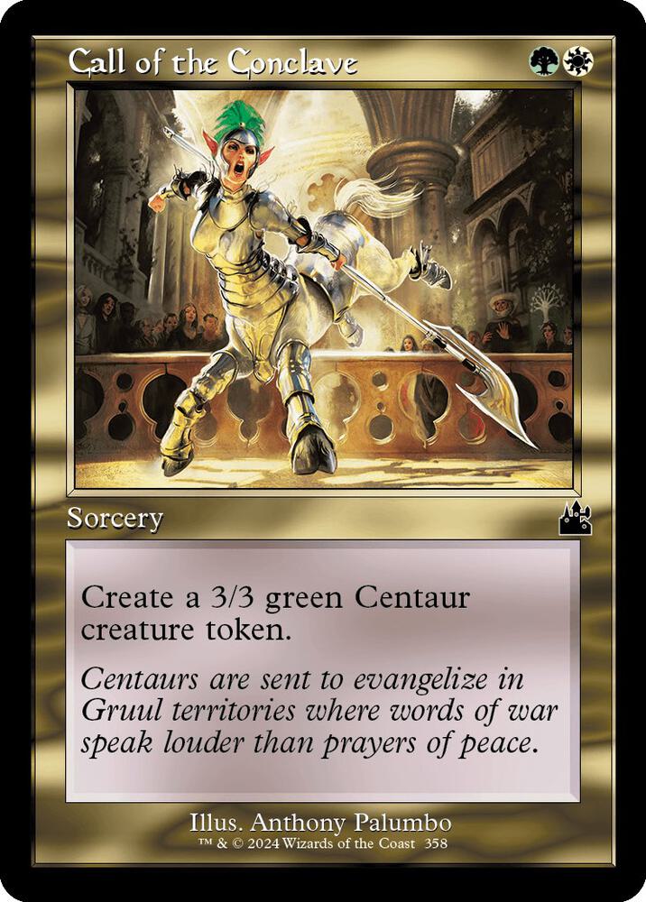 Call of the Conclave 358 (Ravnica Remastered)  - Foil | Good Games Adelaide SA