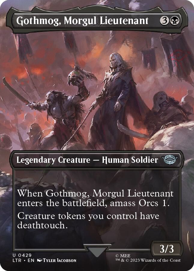 Gothmog, Morgul Lieutenant 429 (Universes Beyond: The Lord of the Rings: Tales of Middle-earth)  - Borderless | Good Games Adelaide SA