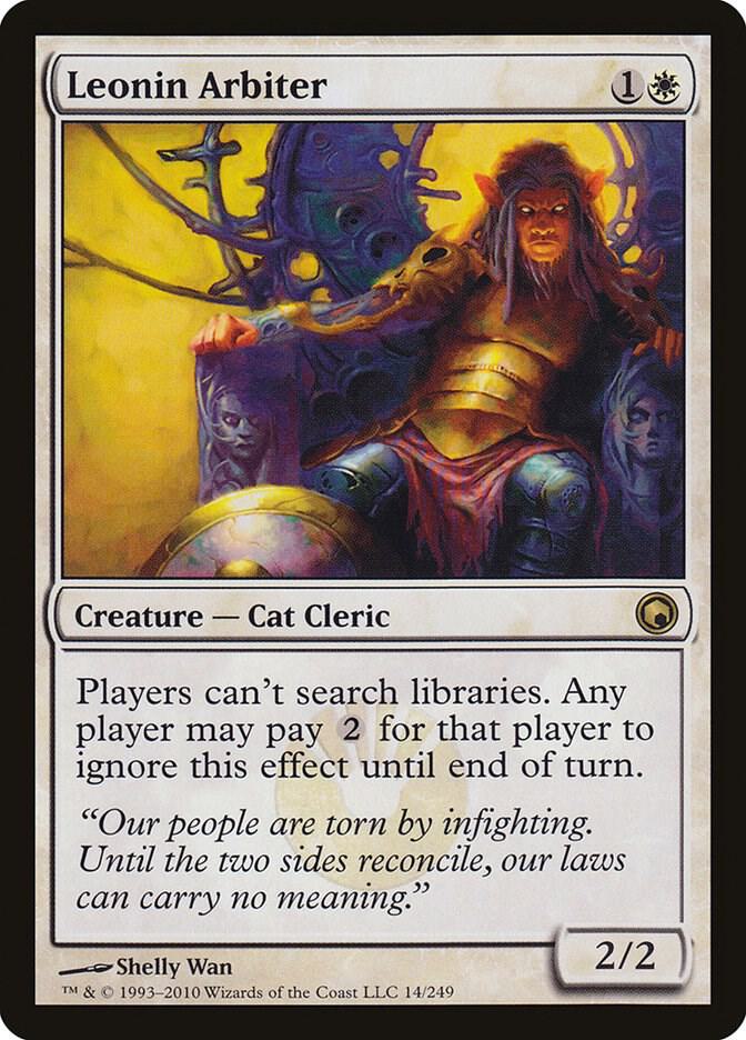 Leonin Arbiter 14 (Scars of Mirrodin)  | Good Games Adelaide SA