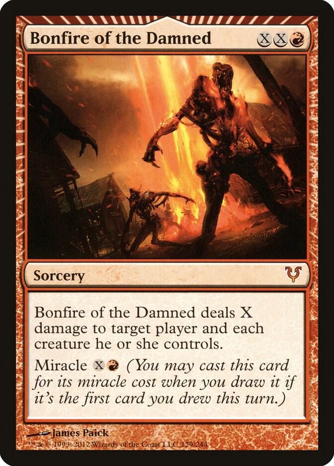 Bonfire of the Damned 129 (Avacyn Restored)  | Good Games Adelaide SA
