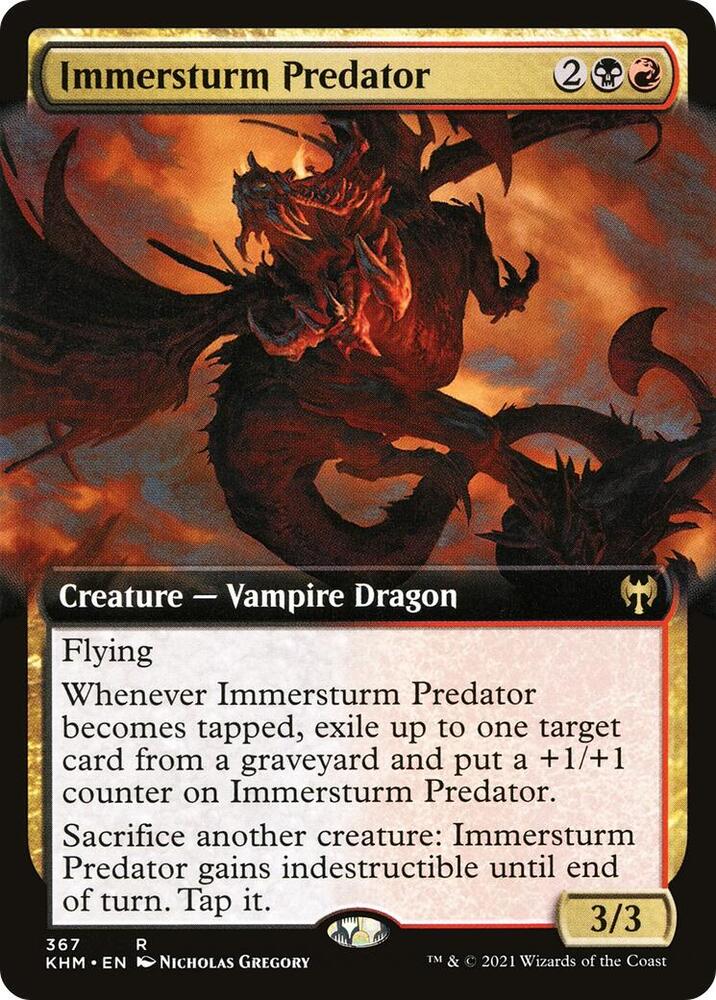 Immersturm Predator 367 (Kaldheim)  - Extended Art | Good Games Adelaide SA