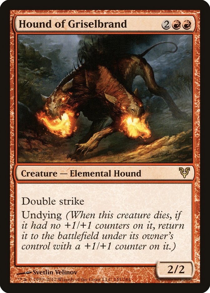 Hound of Griselbrand 141 (Avacyn Restored)  | Good Games Adelaide SA
