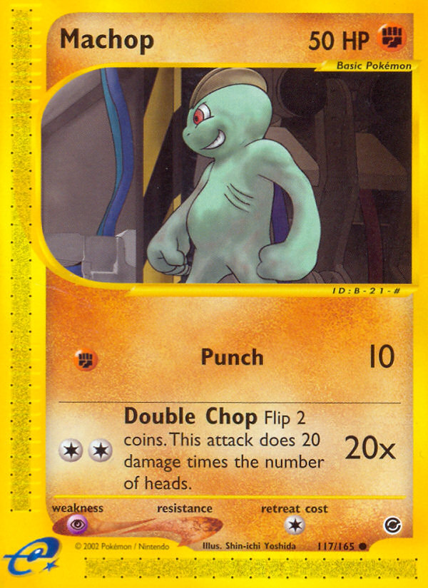 Machop (117/165) [Expedition: Base Set] | Good Games Adelaide SA