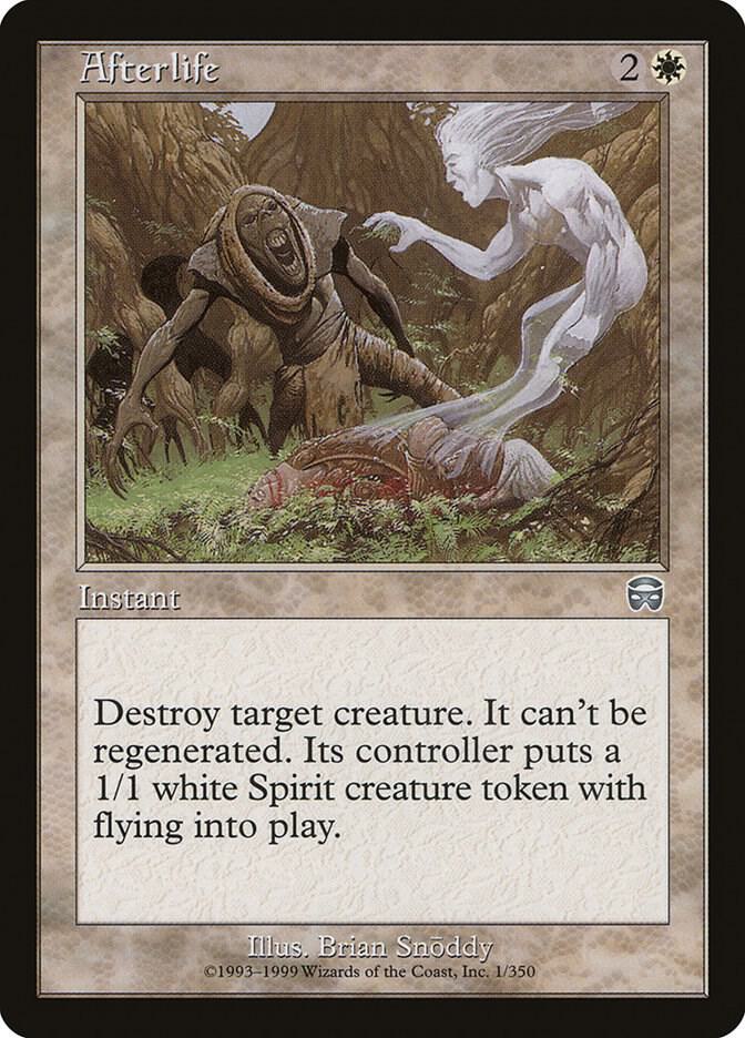 Afterlife 1 (Mercadian Masques)  - Foil | Good Games Adelaide SA