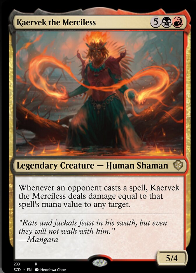 Kaervek the Merciless [Starter Commander Decks] | Good Games Adelaide SA