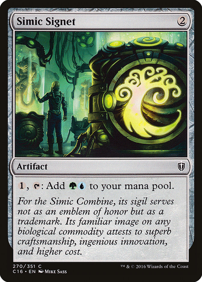 Simic Signet [Commander 2016] | Good Games Adelaide SA