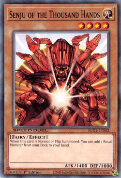 Senju of the Thousand Hands [SGX1-ENE02] Common | Good Games Adelaide SA
