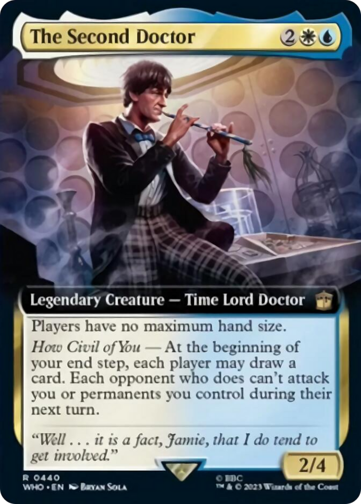 The Second Doctor (Extended Art) [Doctor Who] | Good Games Adelaide SA