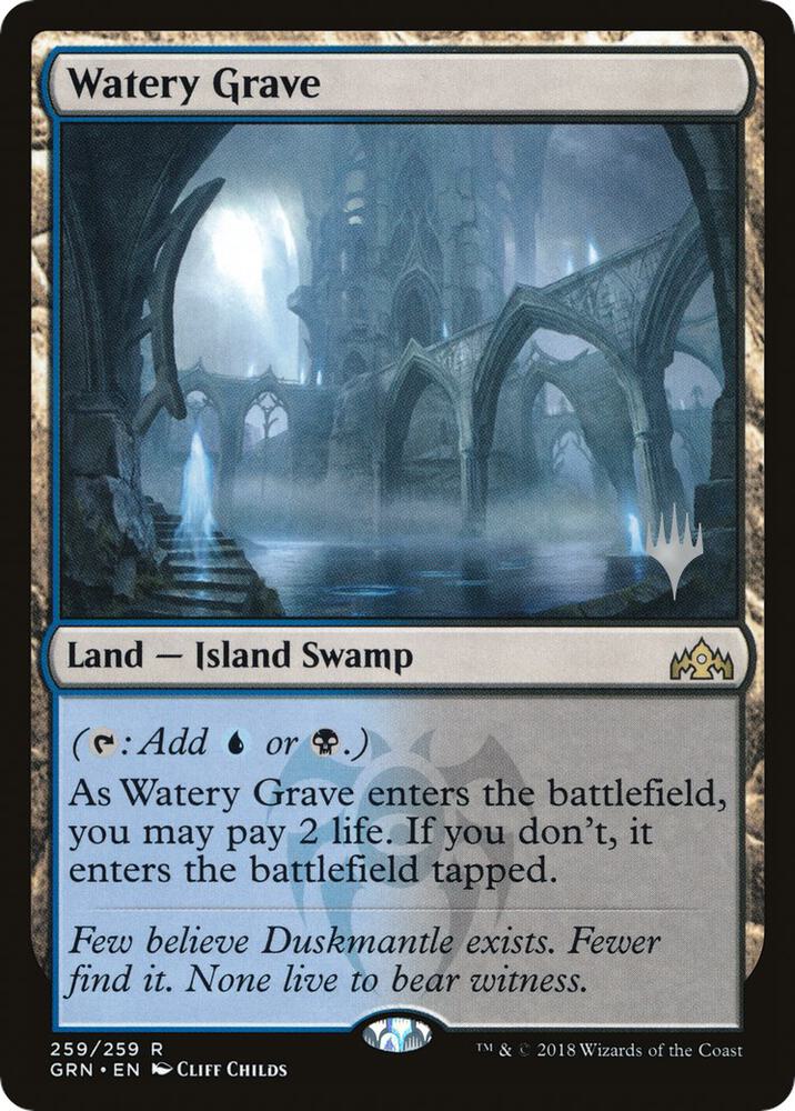 Watery Grave 259 (Promo Pack: Throne of Eldraine)  - Foil | Good Games Adelaide SA