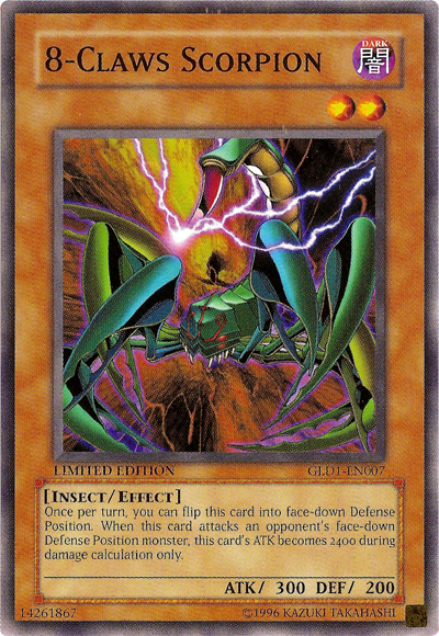 8-Claws Scorpion [GLD1-EN007] Common | Good Games Adelaide SA