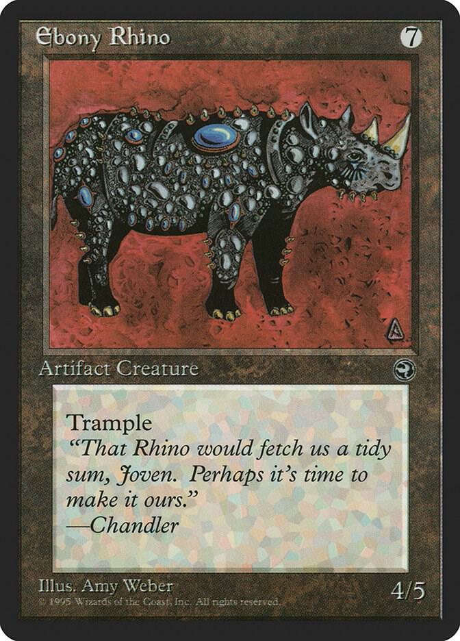 Ebony Rhino  (Homelands)  | Good Games Adelaide SA