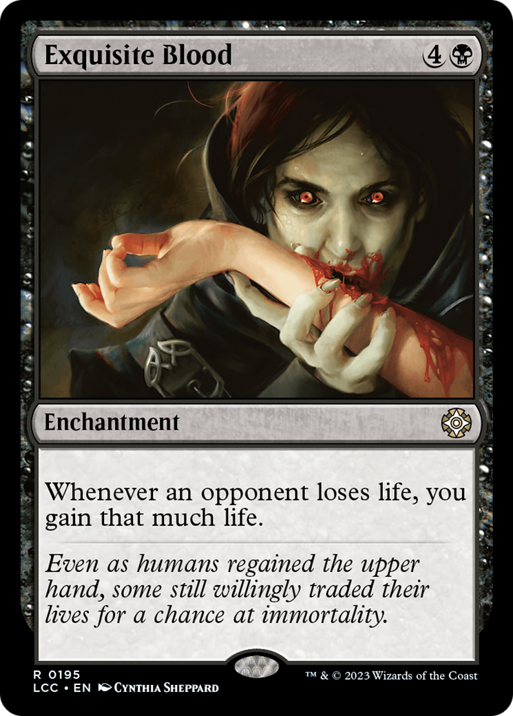 Exquisite Blood [The Lost Caverns of Ixalan Commander] | Good Games Adelaide SA