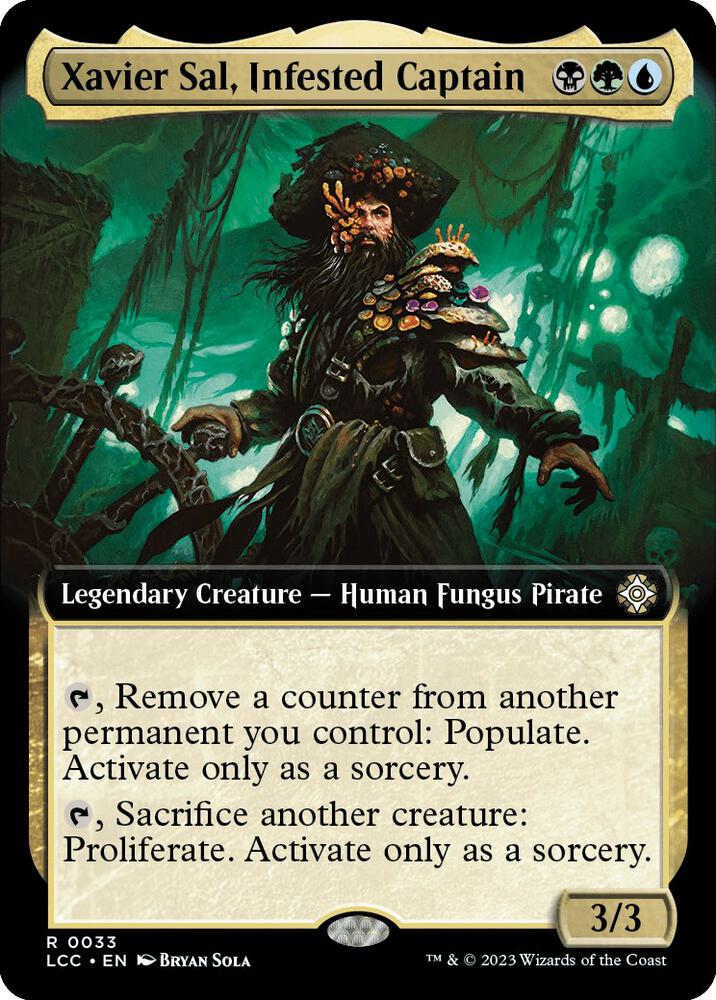 Xavier Sal, Infested Captain 33 (Commander: The Lost Caverns of Ixalan)  | Good Games Adelaide SA