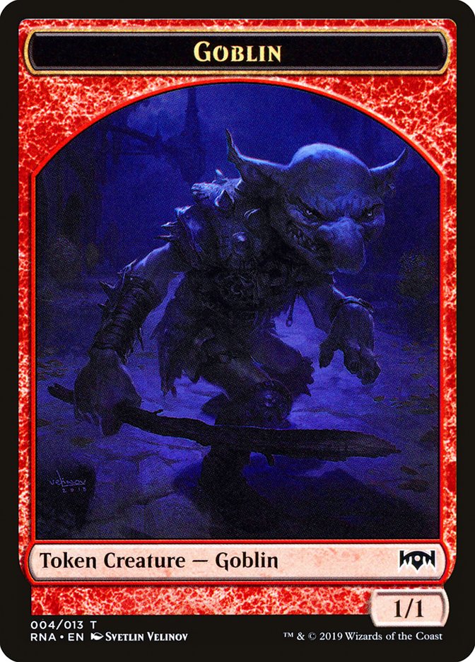 Goblin Token [Ravnica Allegiance Tokens] | Good Games Adelaide SA