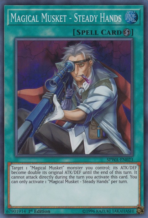 Magical Musket - Steady Hands [SPWA-EN023] Super Rare | Good Games Adelaide SA