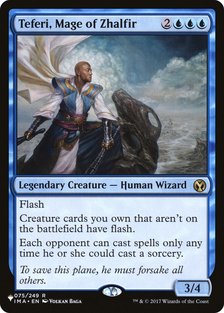 Teferi, Mage of Zhalfir [The List Reprints] | Good Games Adelaide SA
