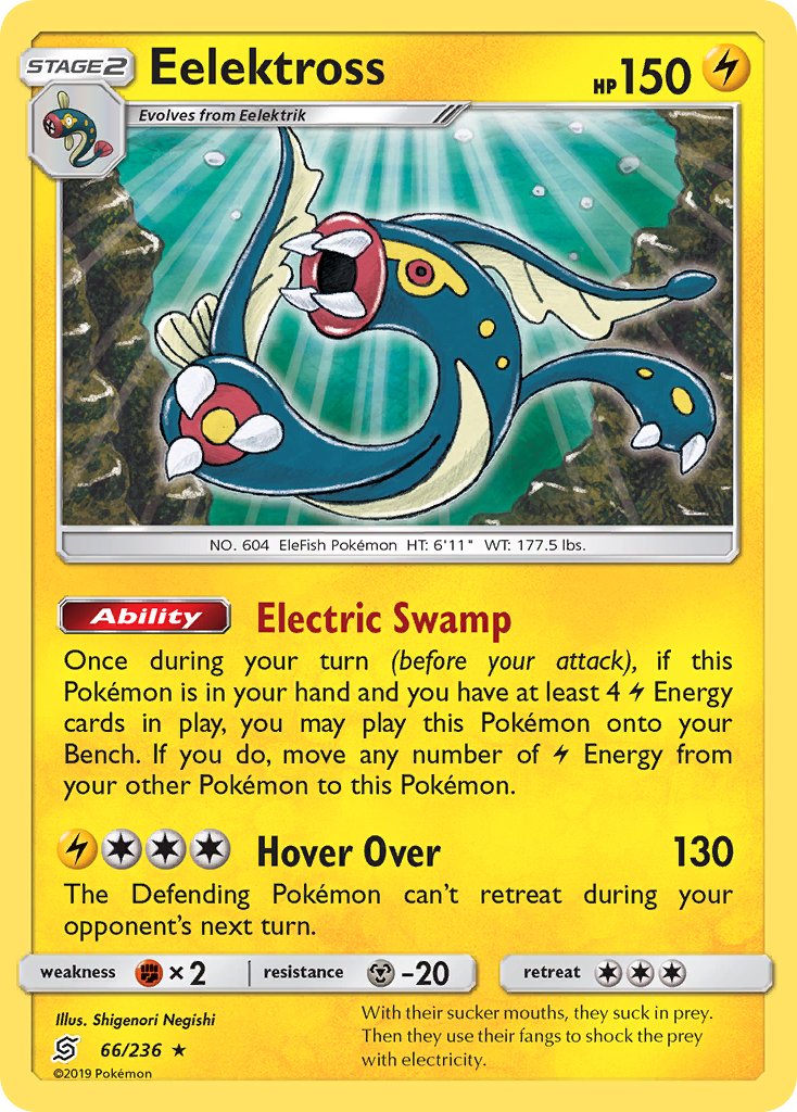 Eelektross (66/236) (Theme Deck Exclusive) [Sun & Moon: Unified Minds] | Good Games Adelaide SA