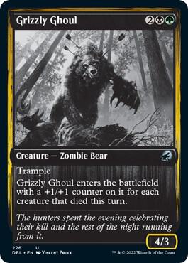 Grizzly Ghoul 226 (Innistrad: Double Feature)  - Foil | Good Games Adelaide SA