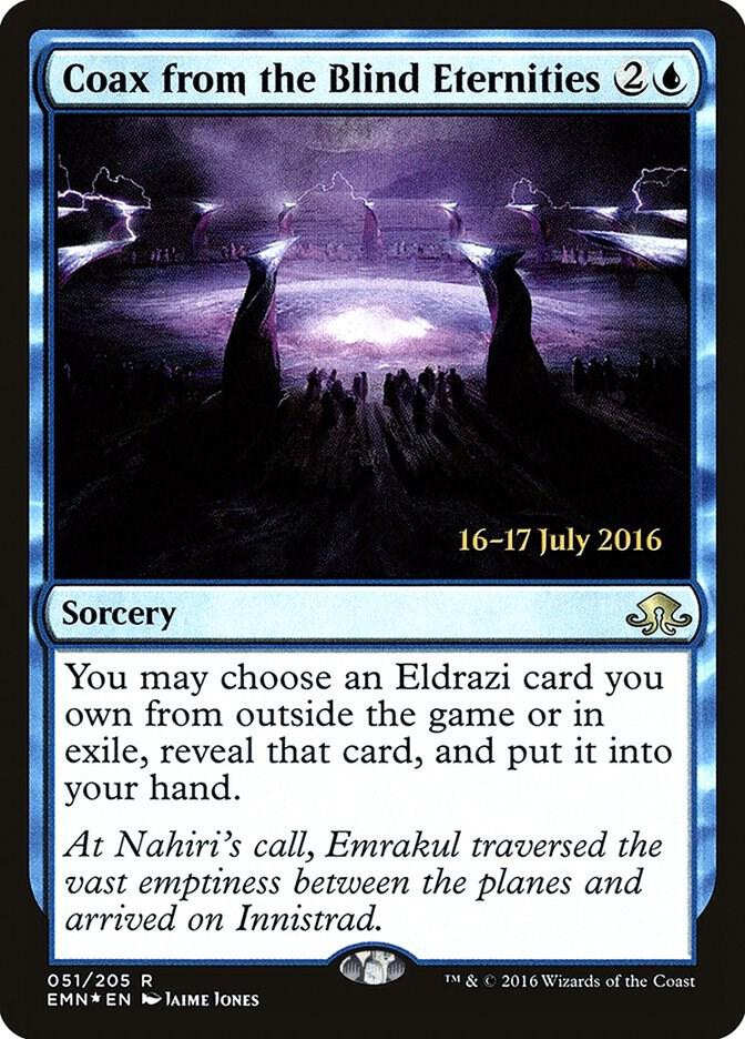 Coax from the Blind Eternities 51 (Prerelease Cards)  - Foil | Good Games Adelaide SA
