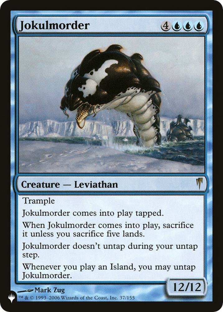 Jokulmorder 37/155 (The List Reprints)  | Good Games Adelaide SA