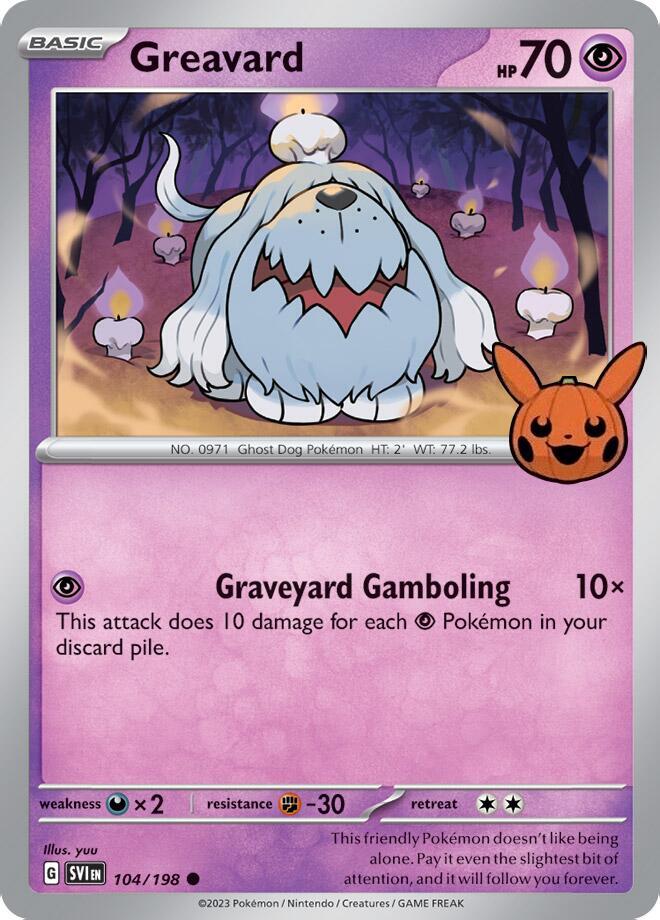 Greavard 042/091 (Trick or Trade BOOster Bundle 2024)  | Good Games Adelaide SA