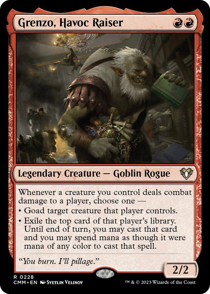 Grenzo, Havoc Raiser 228 (Commander Masters)  - Foil | Good Games Adelaide SA