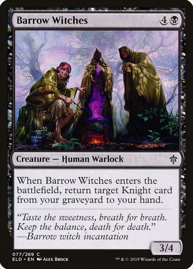 Barrow Witches 77 (Throne of Eldraine)  - Foil | Good Games Adelaide SA