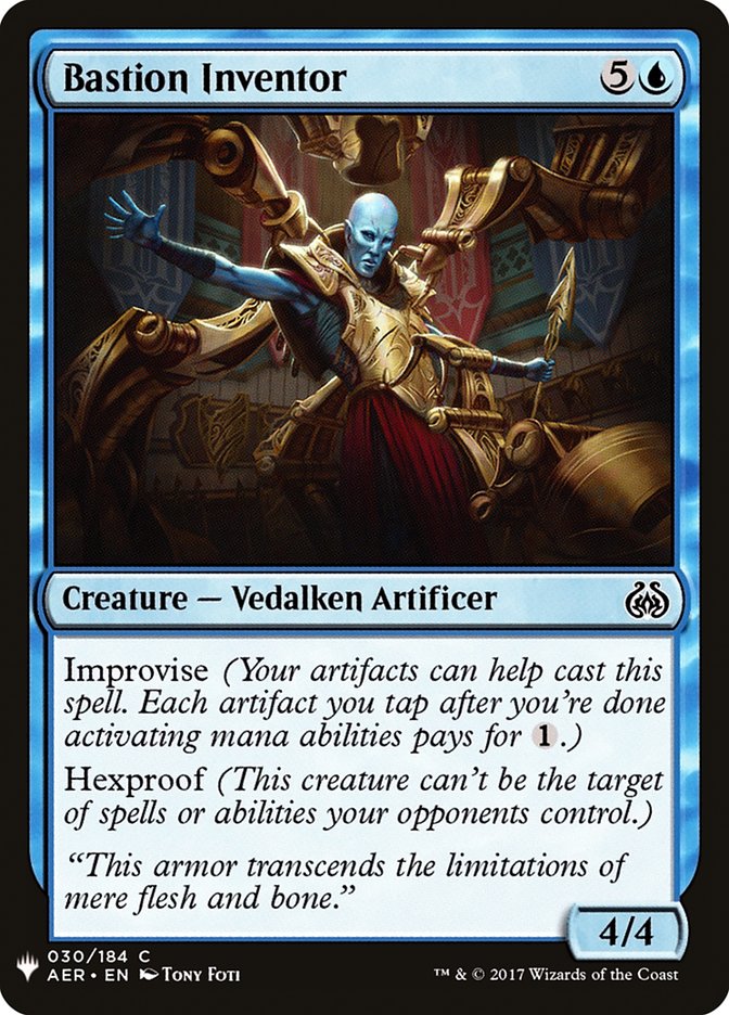Bastion Inventor [Mystery Booster] | Good Games Adelaide SA