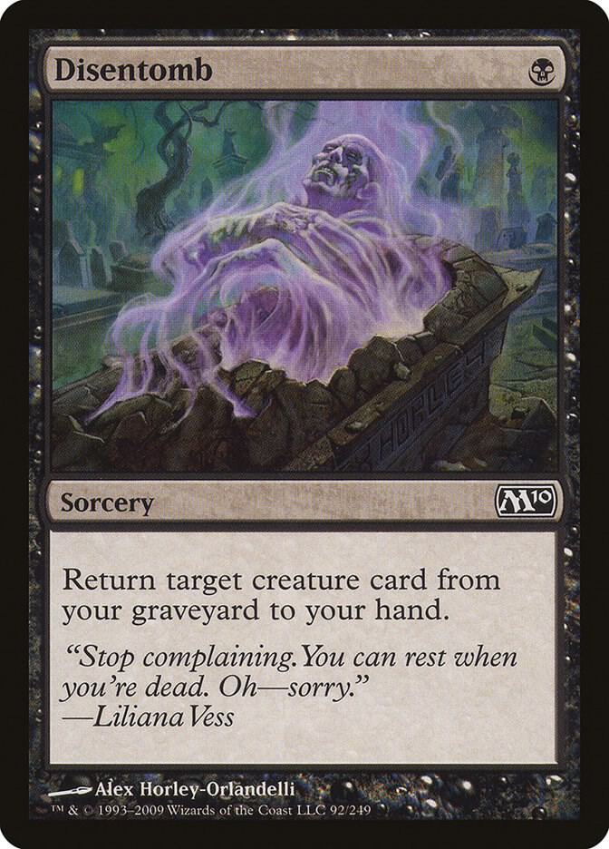 Disentomb 92 (Magic 2010 (M10))  | Good Games Adelaide SA