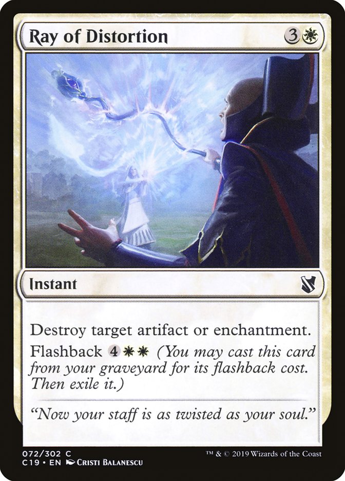 Ray of Distortion 72 (Commander 2019)  | Good Games Adelaide SA