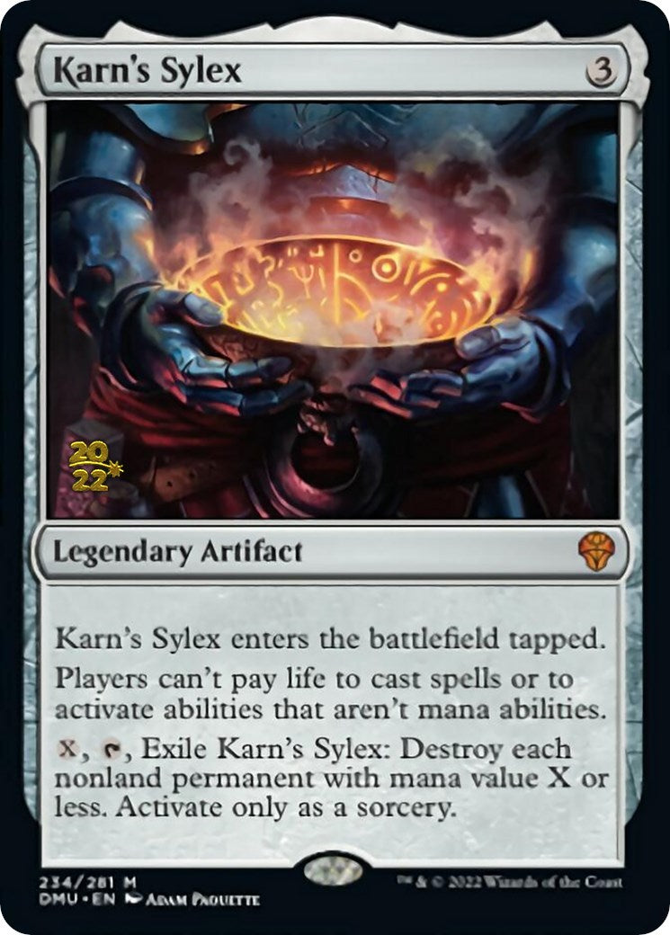 Karn's Sylex [Dominaria United Prerelease Promos] | Good Games Adelaide SA