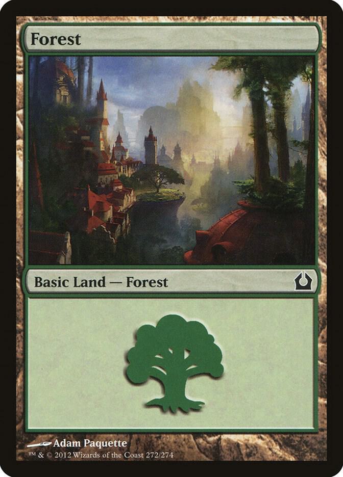 Forest 272 272 (Return to Ravnica)  - Foil | Good Games Adelaide SA