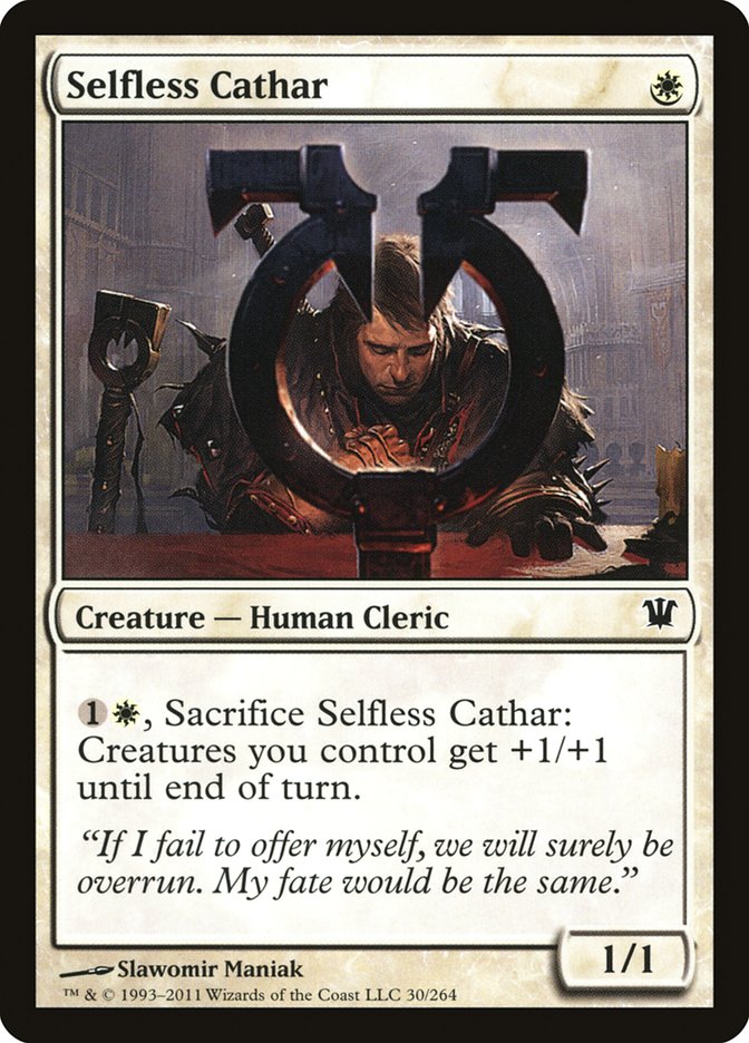 Selfless Cathar [Innistrad] | Good Games Adelaide SA
