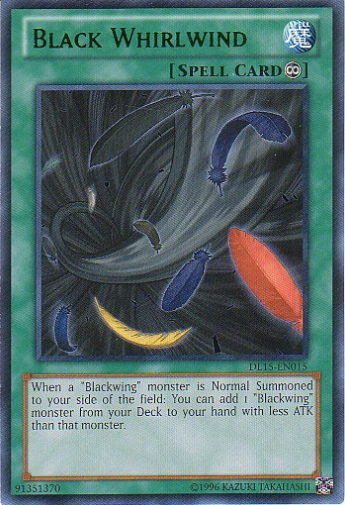 Black Whirlwind (Green) [DL15-EN015] Rare | Good Games Adelaide SA