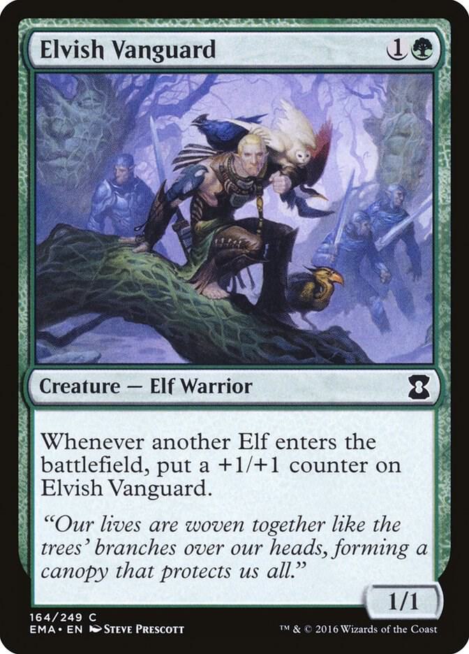 Elvish Vanguard 164 (Eternal Masters)  - Foil | Good Games Adelaide SA