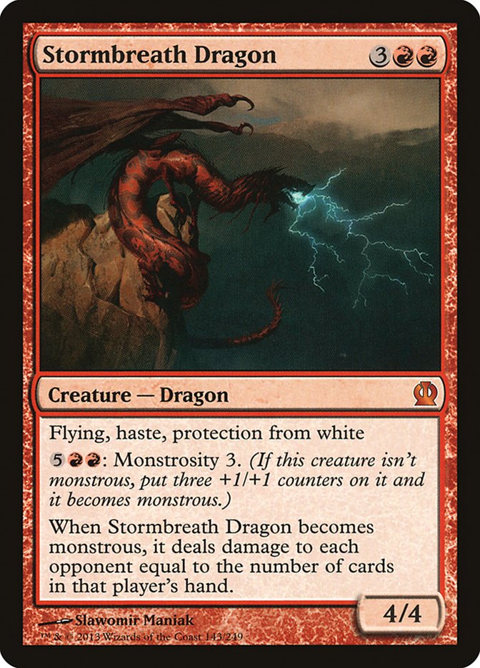 Stormbreath Dragon [Theros] | Good Games Adelaide SA