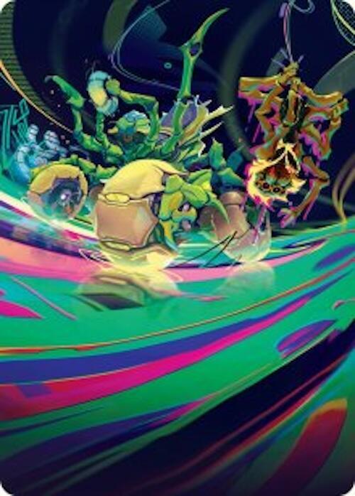 Thundering Broodwagon Art Card 48 (Art Series: Aetherdrift)  | Good Games Adelaide SA