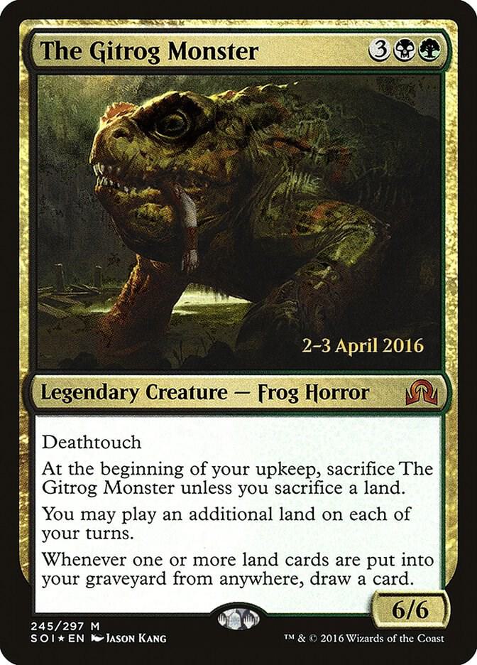 The Gitrog Monster 245 (Prerelease Cards)  - Foil | Good Games Adelaide SA