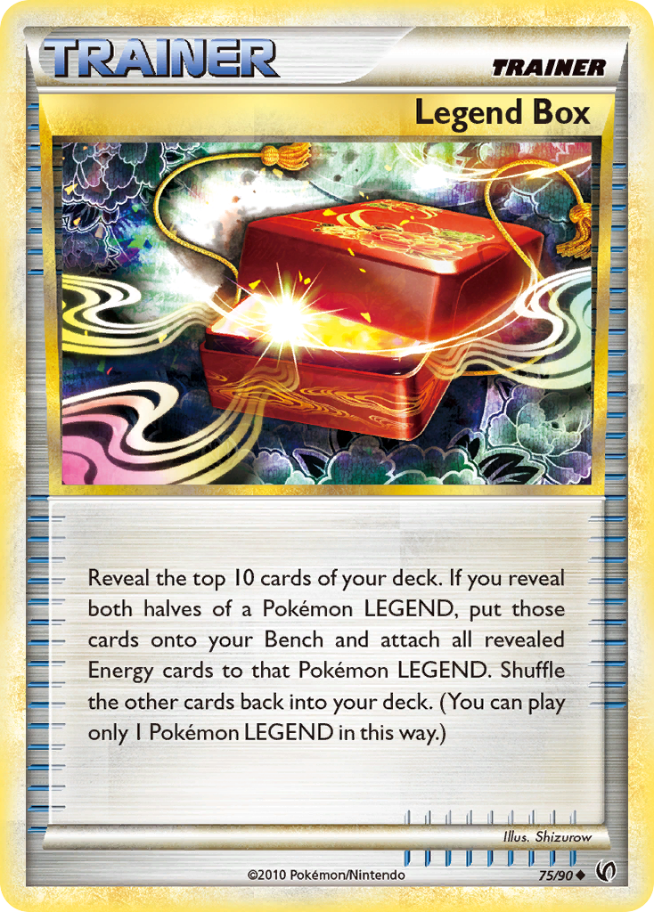 Legend Box (75/90) [HeartGold & SoulSilver: Undaunted] | Good Games Adelaide SA