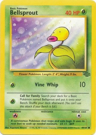 Bellsprout (49/64) [Jungle Unlimited] | Good Games Adelaide SA