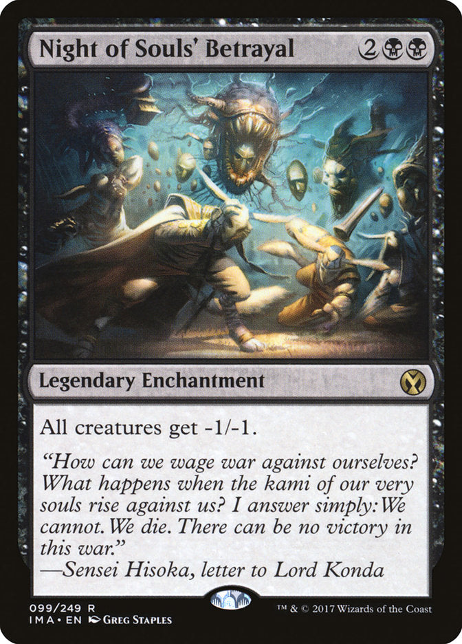 Night of Souls' Betrayal 99 (Iconic Masters)  | Good Games Adelaide SA