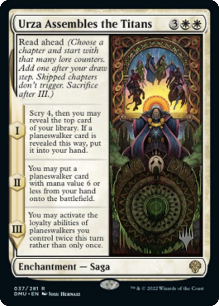 Urza Assembles the Titans 37 (Promo Pack: Dominaria United)  | Good Games Adelaide SA