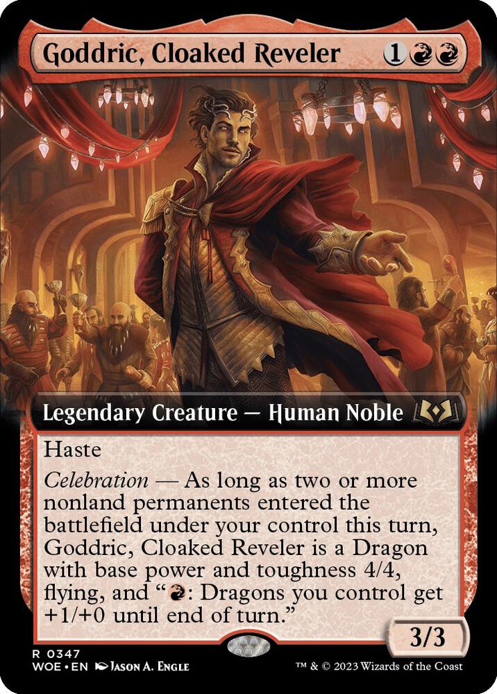 Goddric, Cloaked Reveler 347 (Wilds of Eldraine)  - Foil | Good Games Adelaide SA